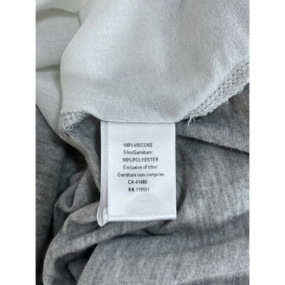 GF Collection Blouse Tunic Henley GF Girlfriend Collection Colorblock S Normcore - Picture 6 of 9